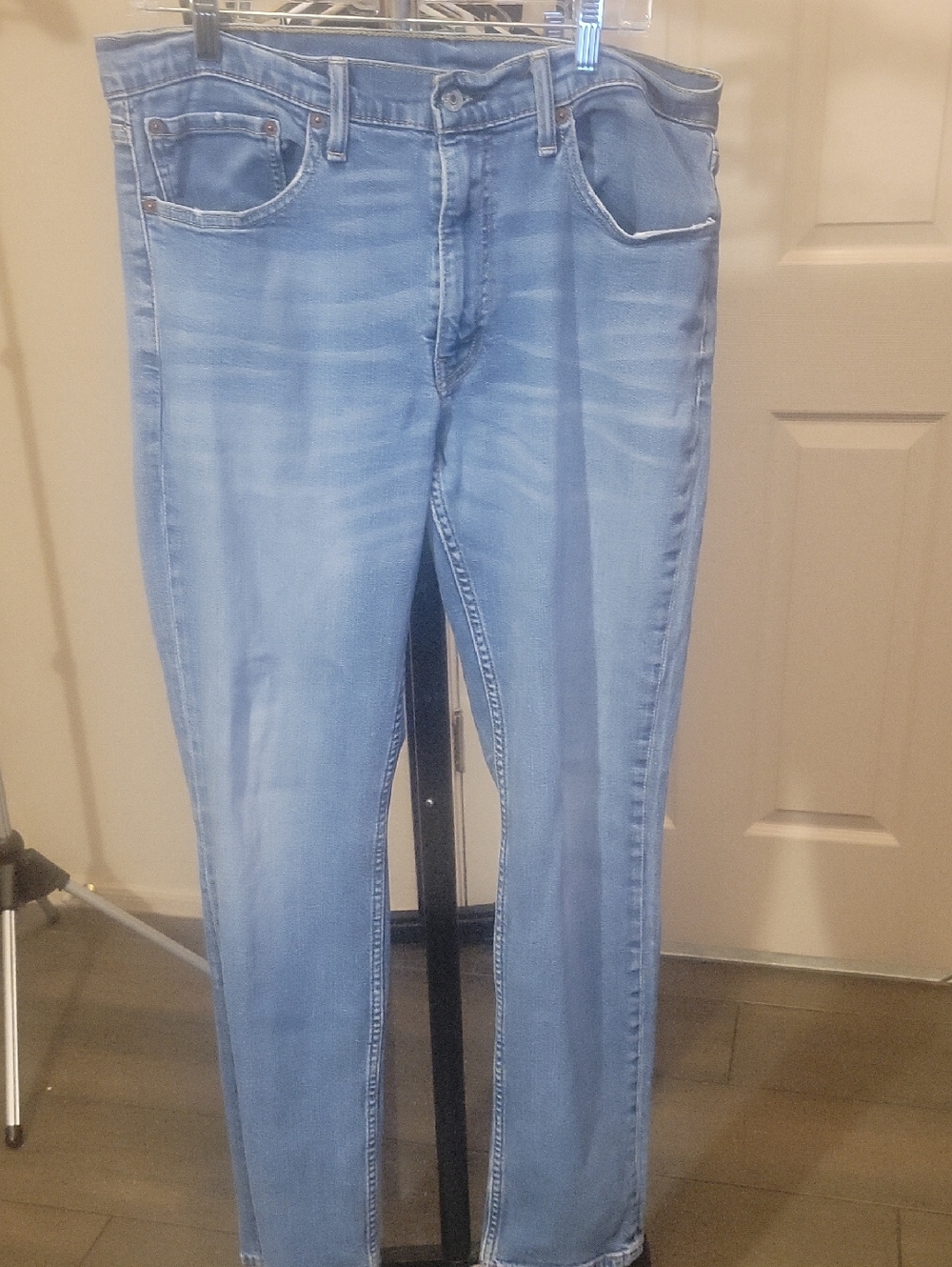 Levi's Blue Denim Jeans with Yellow Patch